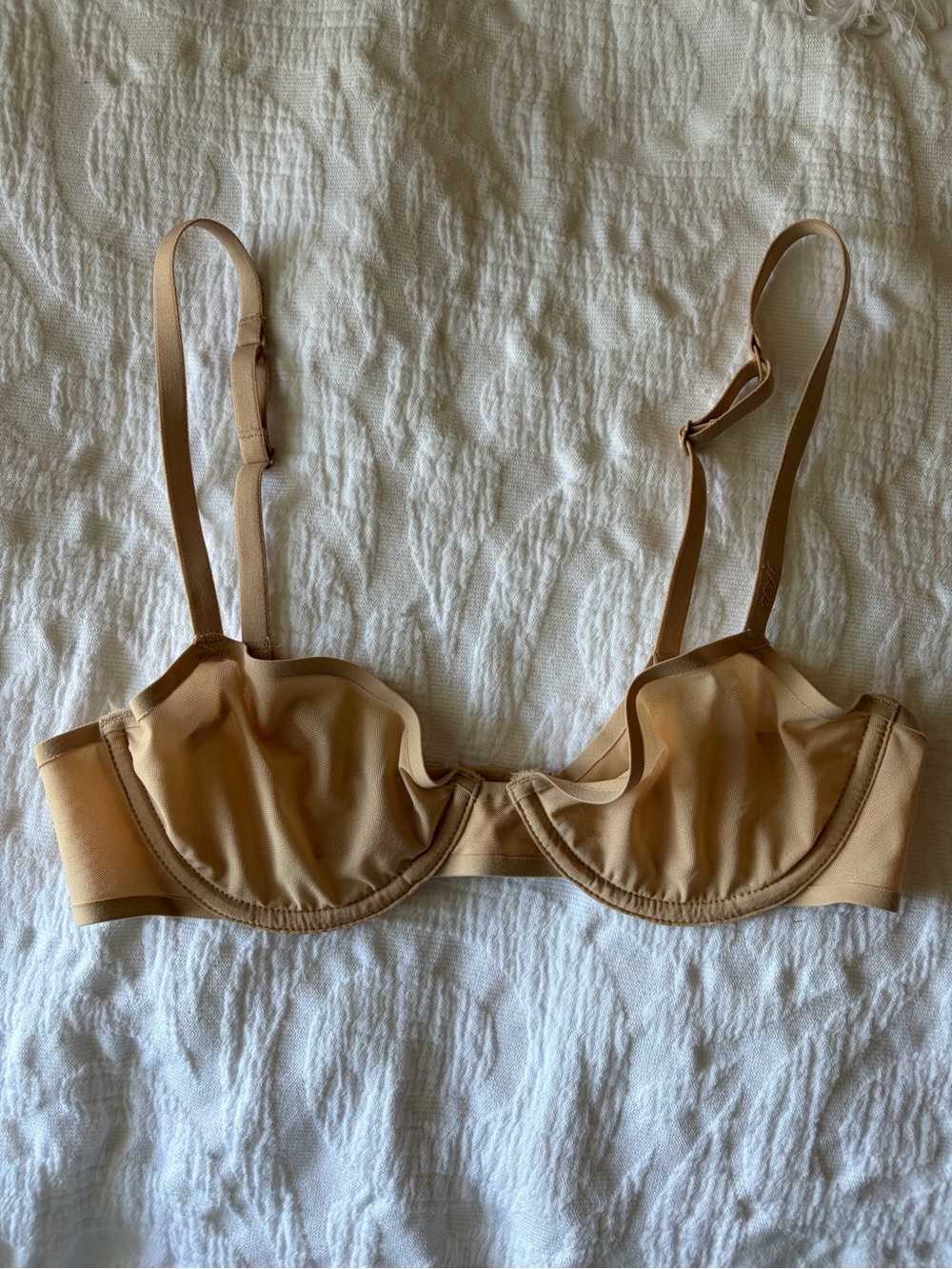 aerie SMOOTHEZ Mesh Unlined Balconette Bra